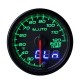 Universal Water Temperature Gauge Digital 10-color LED Display Car Meter 2inch 52mm