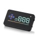 A2 3.5 Inch Auto Vehicle GPS HUD Head Up Display Speedometers Overspeed Warning