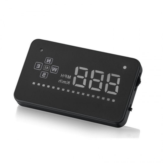 A2 3.5 Inch Auto Vehicle GPS HUD Head Up Display Speedometers Overspeed Warning A2 3.5 Inch Auto Vehicle GPS HUD Head Up Display Speedometers Overspeed Warning