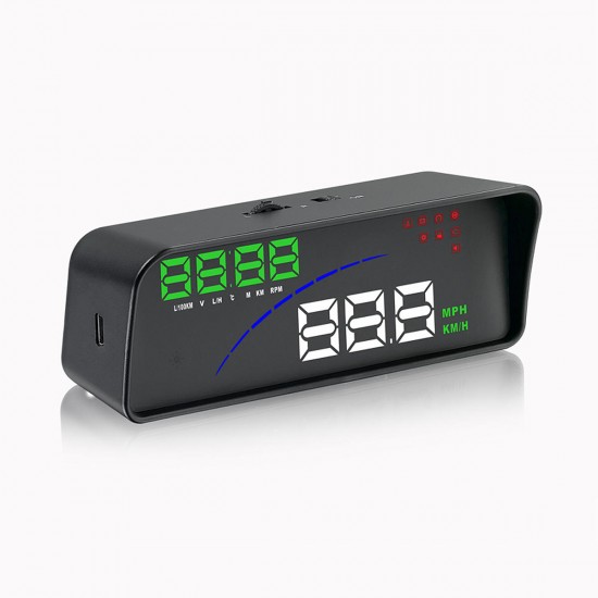 New P9 Car Driving Computer Display Screen Car HUD Head Up Display