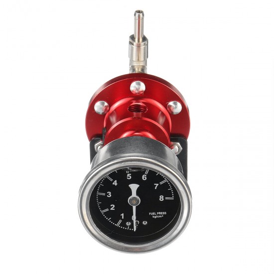 Universal Adjustable Aluminum Auto Pressure Regulator Pressure Gauge Tools Kit