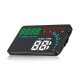 Universal D1000 4 Inch Car HUD Head Up Display OBD2 OBDII Auto Digital Speed Warning