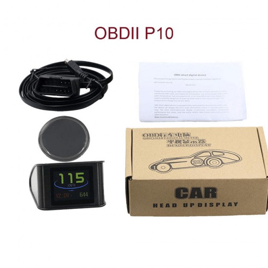 HUD GPS OBD Digital Speedometer Car Speed Projector Computer Display Fuel Consumption Temperature RPM Gauge Diagnostic Tool