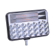 10x16CM LED Work Light Car H4 Headlight Driving Fog Lamp Dual Color for JEEP Offroad Truck Trailer ATV Tractor 10x16CM LED Work Light Car H4 Headlight Driving Fog Lamp Dual Color for JEEP Offroad Truck Trailer ATV Tractor