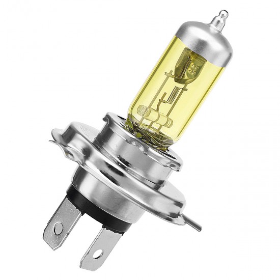 1PCS Golden H4 Car HaloHeadlights Front Fog Driving Light Bulb Lamp 55-60W 1000LM