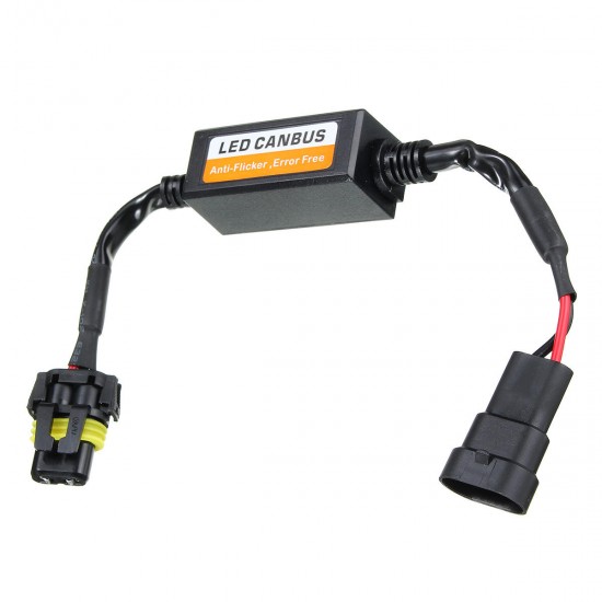 1Pcs 9005 Car LED Headlight Decoder CANBUS Error Free HID Anti-flicker Load Resistor Canceler 1Pcs 9005 Car LED Headlight Decoder CANBUS Error Free HID Anti-flicker Load Resistor Canceler