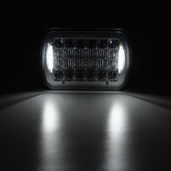 1pcs 6X7inch 5D DC10-30V 72W IP67 LED Headlights Lamp Bulb Hi/Low Beam DRL for Truck Boat SUV 1pcs 6X7inch 5D DC10-30V 72W IP67 LED Headlights Lamp Bulb Hi/Low Beam DRL for Truck Boat SUV