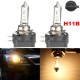2 x 55W 12V 3000K H11B HaloHeadlight Light Lamp Clear Bulbs Replacement