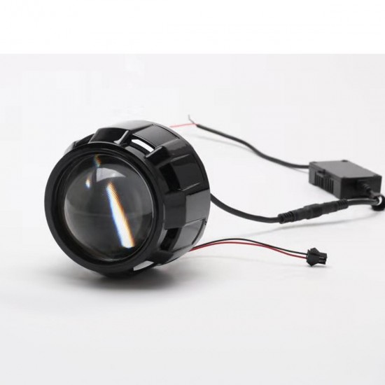 2.5 Inch Car LED Headlights Retrofit H4 Projector Lens For RHD Black/Silver High/Low Beam 35W 3800LM 2.5 Inch Car LED Headlights Retrofit H4 Projector Lens For RHD Black/Silver High/Low Beam 35W 3800LM