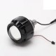 2.5 Inch Car LED Headlights Retrofit H4 Projector Lens For RHD Black/Silver High/Low Beam 35W 3800LM