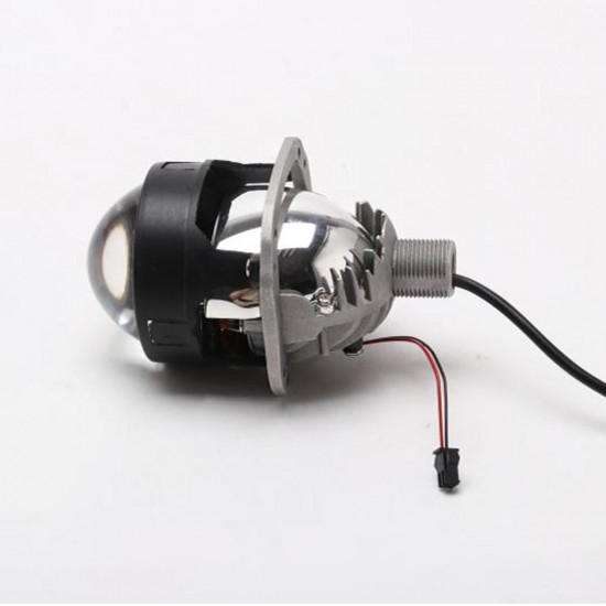 2.5 Inch Car LED Headlights Retrofit H4 Projector Lens For RHD Black/Silver High/Low Beam 35W 3800LM 2.5 Inch Car LED Headlights Retrofit H4 Projector Lens For RHD Black/Silver High/Low Beam 35W 3800LM