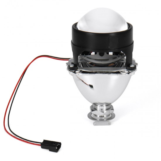 2.5 Inch Dual Beam Car Headlight Glass Lens for H1 H4 H7 HID Bulb