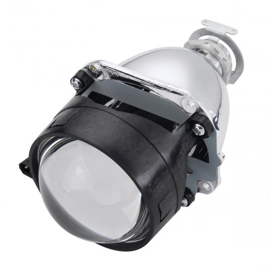 2.5inch HID Bi-Xenon Projector Headlights Lens H1 H4 H7 Retrofit Hi/Low Beam LHD/RHD Type