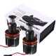 2PCS H8 LED Angel Eyes Halo Ring Headlights Bulbs 40W 6500K Lights with Resistors for BMW E90 E60