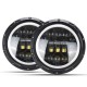 2Pcs 7 Inch 60W Round LED Projection Headlights Head Lamps DRL Turn Signal Lights Hi/Low Beam Waterproof 10V-30V For Jeep Wrangler 2Pcs 7 Inch 60W Round LED Projection Headlights Head Lamps DRL Turn Signal Lights Hi/Low Beam Waterproof 10V-30V For Jeep Wrangler