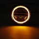 2Pcs 7 Inch 60W Round LED Projection Headlights Head Lamps DRL Turn Signal Lights Hi/Low Beam Waterproof 10V-30V For Jeep Wrangler 2Pcs 7 Inch 60W Round LED Projection Headlights Head Lamps DRL Turn Signal Lights Hi/Low Beam Waterproof 10V-30V For Jeep Wrangler