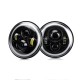 2Pcs 7 Inch Car Round LED Headlights Head Turn Signal Lamps DRL High/Low Beam Waterproof IP67 For Jeep Wrangler 2Pcs 7 Inch Car Round LED Headlights Head Turn Signal Lamps DRL High/Low Beam Waterproof IP67 For Jeep Wrangler