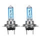 2Pcs Car HaloHeadlights HOD Fog Bulbs Lamps H1 H4 H7 H11 12V 100W 7200LM 6000K