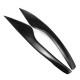 2Pcs Car Headlights Eyebrows Eyelids Black Retrofit For Ford Focus MK2 2008-2010 2Pcs Car Headlights Eyebrows Eyelids Black Retrofit For Ford Focus MK2 2008-2010