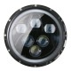 2pcs H4 H13 7inch 60W 6500K IP67 Hi/Lo Beam LED Headlights For Jeep Wrangler JK TJ LJ CJ