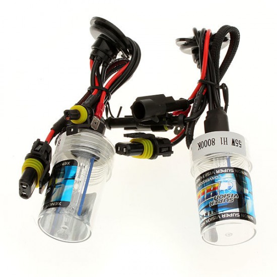 2x Car H1 55W HID Xenon Headlight Light Lamp Bulb Replacement New