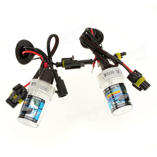 2x Car H1 55W HID Xenon Headlight Light Lamp Bulb Replacement New 2x Car H1 55W HID Xenon Headlight Light Lamp Bulb Replacement New