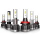 40W 4000LM CSP LED Car Headlights Bulbs Fog Lamps H1 H4 H7 H11 9005 9006 6000K 2PCS 40W 4000LM CSP LED Car Headlights Bulbs Fog Lamps H1 H4 H7 H11 9005 9006 6000K 2PCS