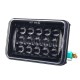 4X6'' H4 5D LED Headlights Lamp Bulb Hi/Low Beam DRL for Truck SUV Off Road Car 48W 2400LM