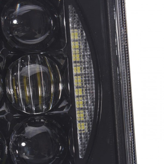 4X6'' H4 5D LED Headlights Lamp Bulb Hi/Low Beam DRL for Truck SUV Off Road Car 48W 2400LM 4X6'' H4 5D LED Headlights Lamp Bulb Hi/Low Beam DRL for Truck SUV Off Road Car 48W 2400LM