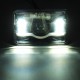 4inch X 6inch Black Car LED Headlight DRL Hi&Lo Beam Truck Replacement Lamp for Jeep