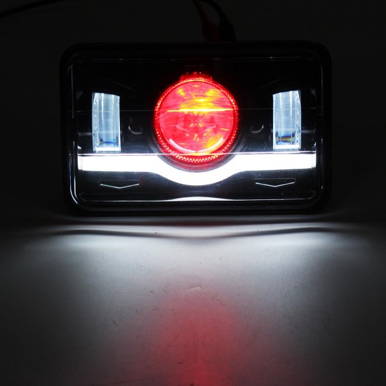 4inch X 6inch Black Car LED Headlight DRL Hi&Lo Beam Truck Replacement Lamp for Jeep 4inch X 6inch Black Car LED Headlight DRL Hi&Lo Beam Truck Replacement Lamp for Jeep