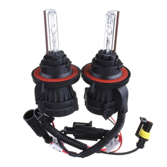 55W 9004 Dual Beam High Low HID Bi-xenon Bulbs DC12V Car Headlight Kit