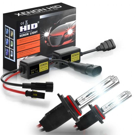 6000K HID Xenon Headlights Conversion Kit H1 H3 H4 H7 H8/H9/H11 9005 9006 880 9012 ERROR FREE with Ballast 6000K HID Xenon Headlights Conversion Kit H1 H3 H4 H7 H8/H9/H11 9005 9006 880 9012 ERROR FREE with Ballast