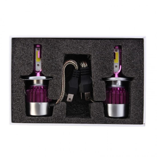 60W 7200LM COB LED Car Headlights Bulbs Fog Lamps H4 H11 9005/9006 9-32V 6500K White 60W 7200LM COB LED Car Headlights Bulbs Fog Lamps H4 H11 9005/9006 9-32V 6500K White