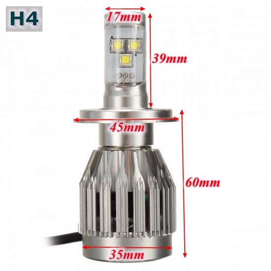 7000LM 60W H8/H9/H11/H13/9005/9006/9007 LED Headlight Lamps Hi/Lo Beam Bulbs