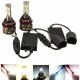 80W 7680LM Car LED Headlights Bulbs Fog Lamps 9004 9005 9006 H4 H7 H8 H9 H11 6000K DIY Color Temperature 80W 7680LM Car LED Headlights Bulbs Fog Lamps 9004 9005 9006 H4 H7 H8 H9 H11 6000K DIY Color Temperature