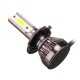 80W Mini Car COB LED Headlights Bulbs H1 H4 H7 H8 9005 9006 9012 Fog Lamp 10000LM 6000K White DC 9-32V 2Pcs