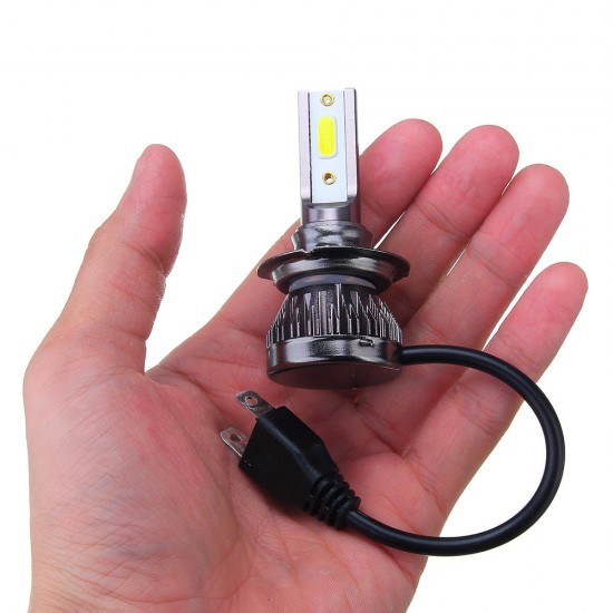80W Mini Car COB LED Headlights Bulbs H1 H4 H7 H8 9005 9006 9012 Fog Lamp 10000LM 6000K White DC 9-32V 2Pcs 80W Mini Car COB LED Headlights Bulbs H1 H4 H7 H8 9005 9006 9012 Fog Lamp 10000LM 6000K White DC 9-32V 2Pcs