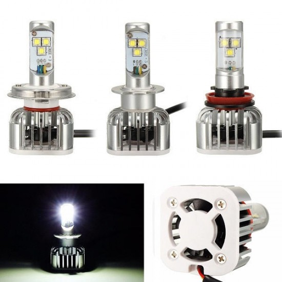 9005 9006 H7 H8 H4 6500K 6000LM 60W White Car LED Headlight Kit 9005 9006 H7 H8 H4 6500K 6000LM 60W White Car LED Headlight Kit