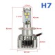 9005 9006 H7 H8 H4 6500K 6000LM 60W White Car LED Headlight Kit 9005 9006 H7 H8 H4 6500K 6000LM 60W White Car LED Headlight Kit