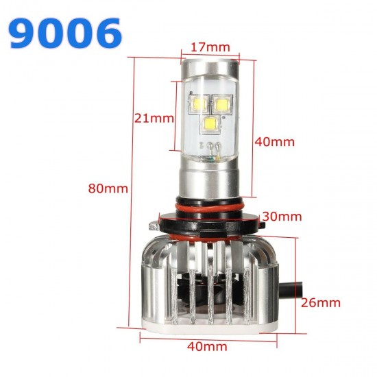 9005 9006 H7 H8 H4 6500K 6000LM 60W White Car LED Headlight Kit 9005 9006 H7 H8 H4 6500K 6000LM 60W White Car LED Headlight Kit