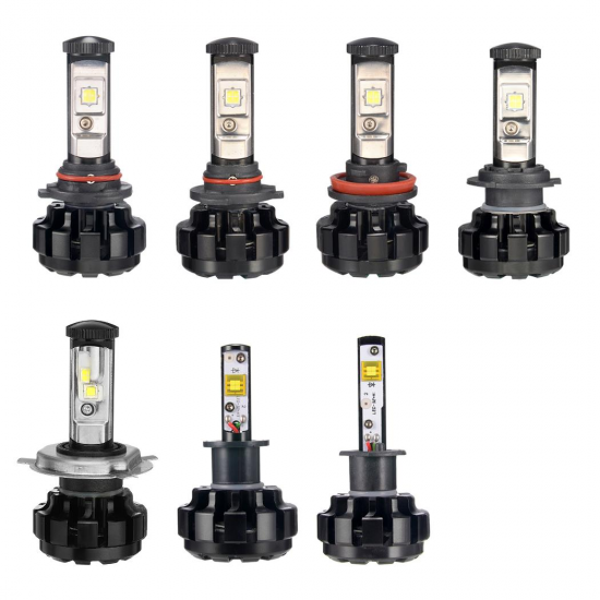 U2 LED Car Headlights Bulbs 80W 7000LM H1 H3 H4 H7 H11/H8/H9 9005 9006 DC 9-30V 6000K