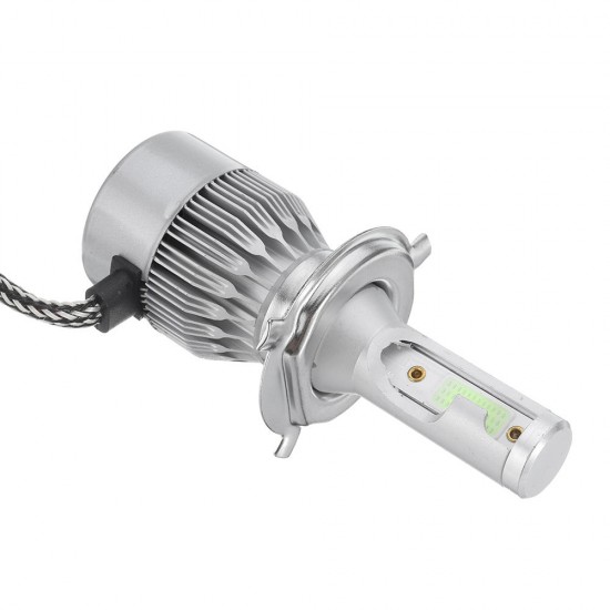 C6 COB LED H4 H7 Car Headlights 8000K Ice Blue Bulbs H1 9005 9006 Fog Lamps 72W 7600LM C6 COB LED H4 H7 Car Headlights 8000K Ice Blue Bulbs H1 9005 9006 Fog Lamps 72W 7600LM
