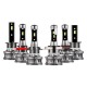 CSP Car LED Headlights H1 H4 H3 H7 H11 9005 9006 60W 9600LM White Blue Dual Color Fog Lights with Bule Devil Angel Eyes Lens Projector CSP Car LED Headlights H1 H4 H3 H7 H11 9005 9006 60W 9600LM White Blue Dual Color Fog Lights with Bule Devil Angel Eyes Lens Projector