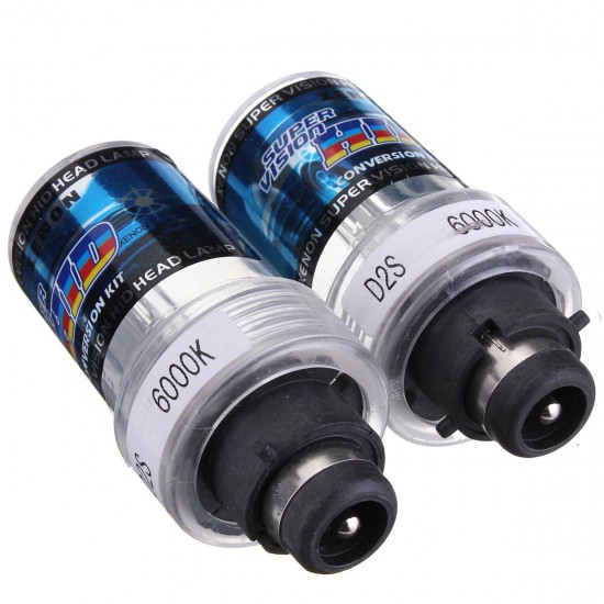 D2S D2C Car HID Xenon Headlights Lamp Bulb 35W 4300-12000K 2PCS