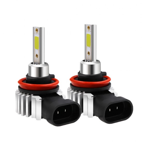 D9 60W 8000LM COB LED Car Headlights Bulbs Fog Lamp H1 H3 H4 H7 H11 9005 9006 6000K Replace Xenon HID Halogen