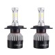 DG-S2 Car COB LED Headlights Bulbs H4 H7 High Low Beam Fog Lamps 72W 9000LM IP68 6500K White 2PCS PK S2 DG-S2 Car COB LED Headlights Bulbs H4 H7 High Low Beam Fog Lamps 72W 9000LM IP68 6500K White 2PCS PK S2