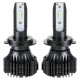 F3 Car LED Headlights Bulbs 120 Degree Lighting 6000K 12V 3000LM Waterproof 9005 9006 H1 H11 H7 2Pcs