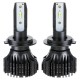 F3 Car LED Headlights Bulbs 120 Degree Lighting 6000K 12V 3000LM Waterproof 9005 9006 H1 H11 H7 2Pcs