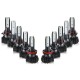 F3 Car LED Headlights Bulbs 120 Degree Lighting 6000K 12V 3000LM Waterproof 9005 9006 H1 H11 H7 2Pcs